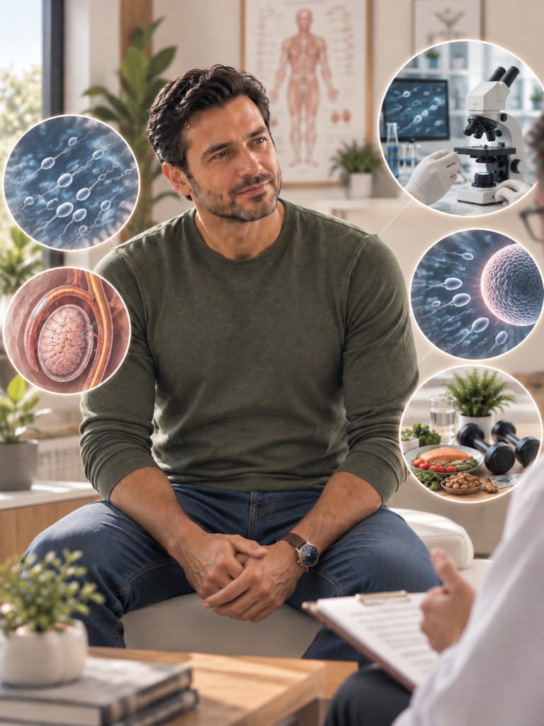 Male Fertility: Causes of Infertility, Testing & Treatment